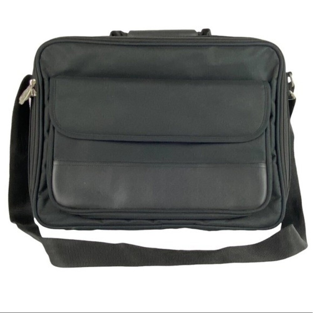 Int Laptop Bag with Shoulder Strap Black 15.6" Laptop
